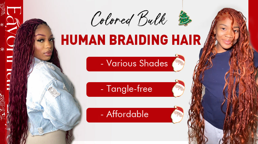 colored_bulk_human_braiding_hair eayonhair.com