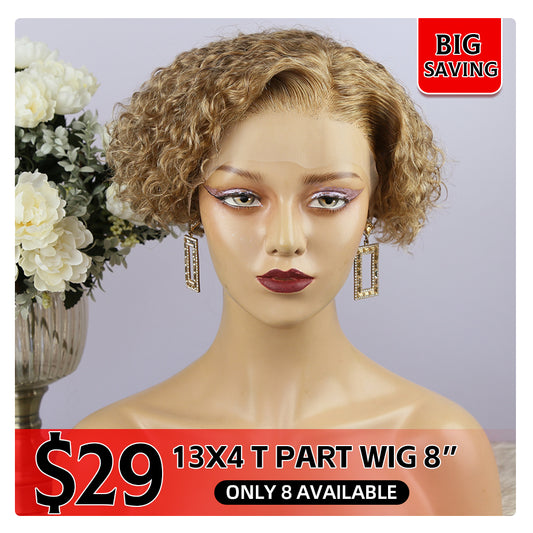 Clearance Sale #27 Pixie XX02 13x4 T PART Wig