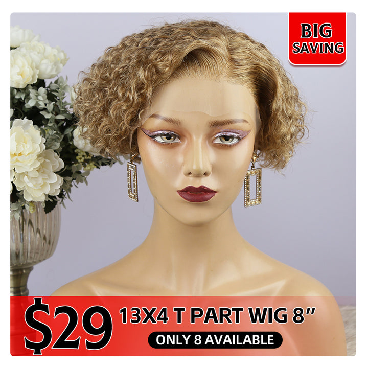 Clearance Sale #27 Pixie XX02 13x4 T PART Wig