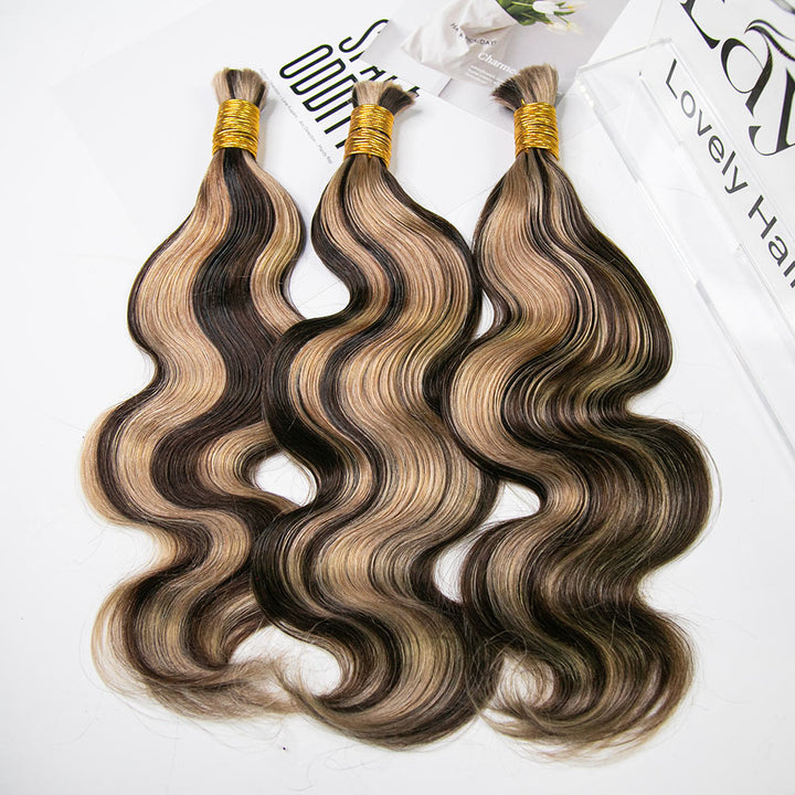 D4_27_Body_Wave human bulk braiding hair