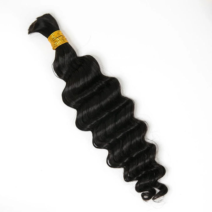 Loose Deep Wave Bulk Human Hair For Braiding