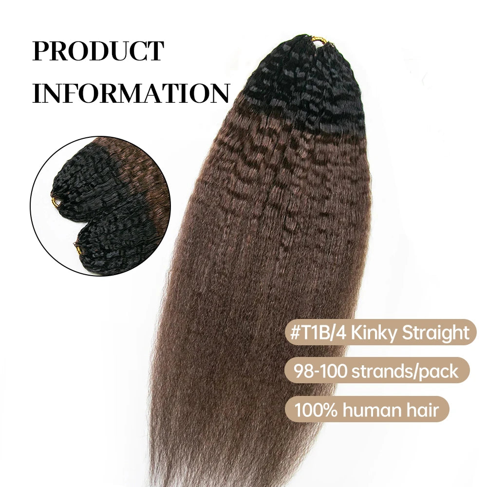 EAYON_Kinky_Straight_Lightweight_T1B4_Color_Crochet_HumanHair