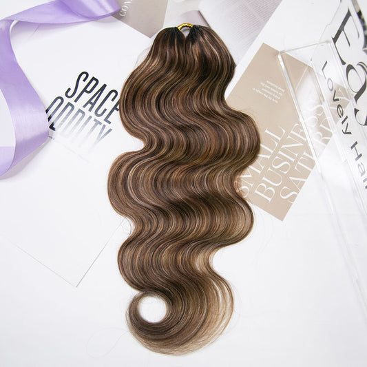 EAYON Lightweight Blend 4/27/30 Body Wave Crochet Human Hair