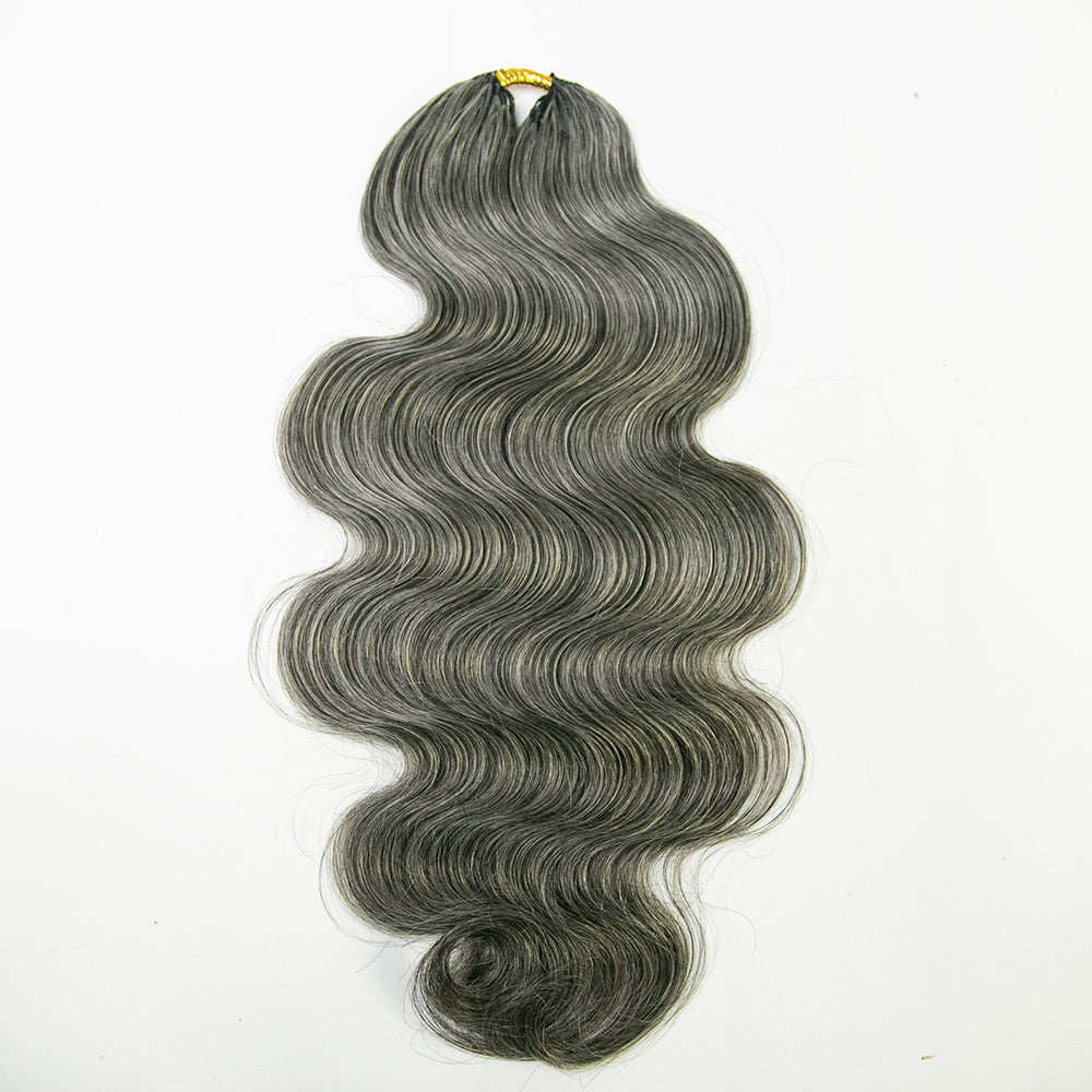 EAYON Lightweight Salt & Pepper Body Wave