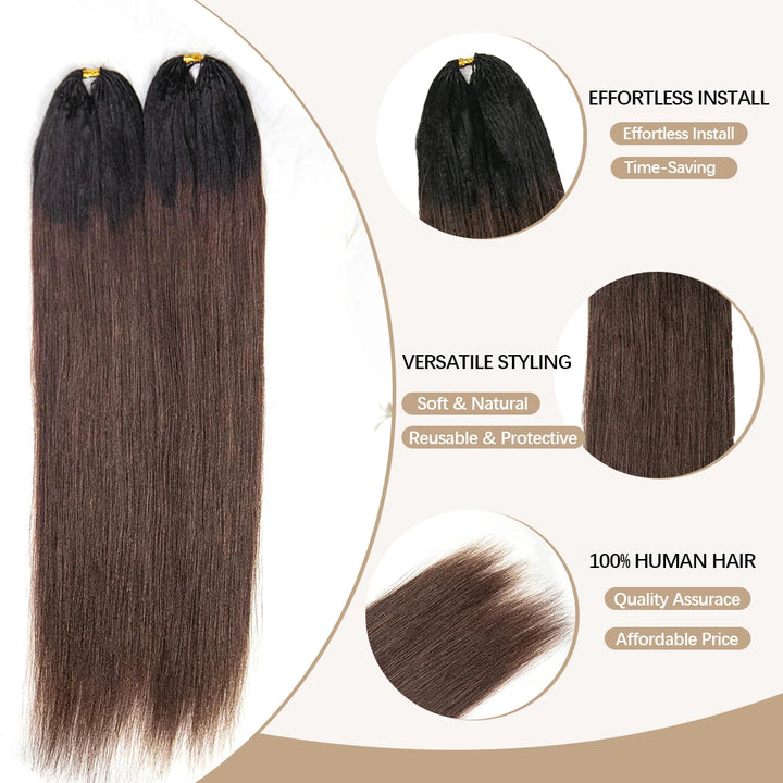 EAYON_T1B4_Light_Yaki_Straight_Crochet_Human_Hair