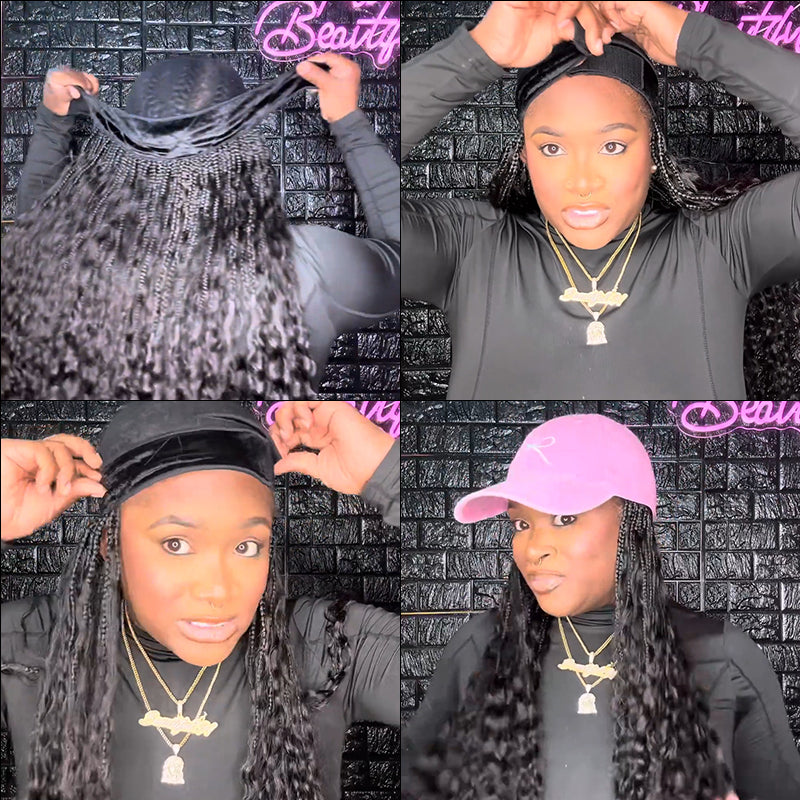 Grab-And-Go Crochet Box Band Braids