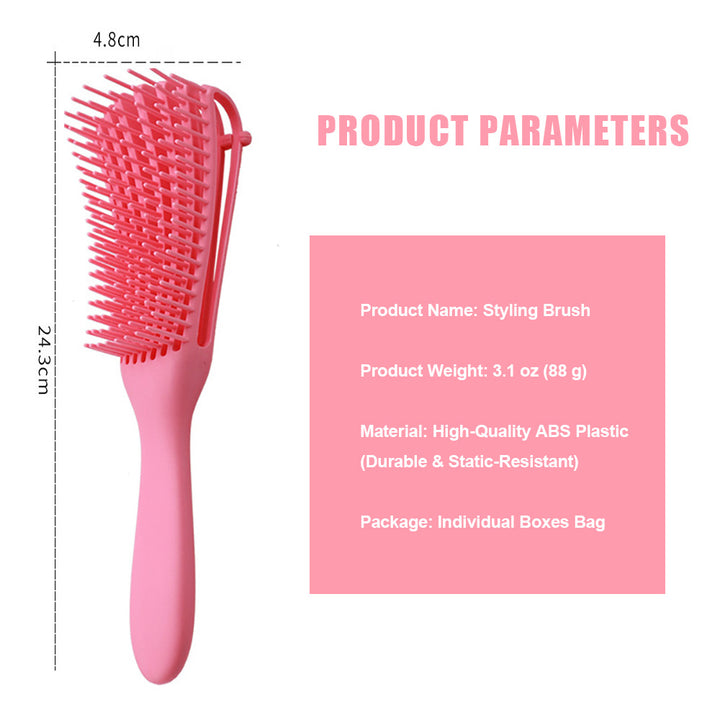 Hair brush pink