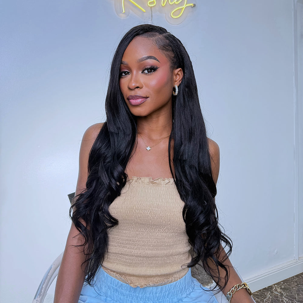 Human_Hair_Crochet_Braids_Relaxed_Light_Yaki