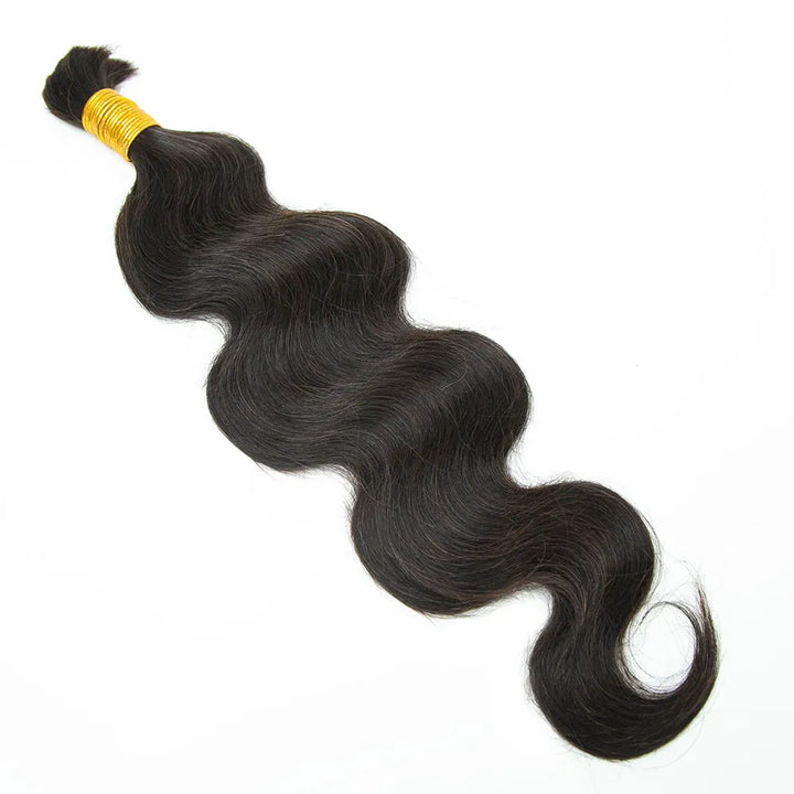 #2 Dark Brown Bulk Human Braiding Hair Body Wave