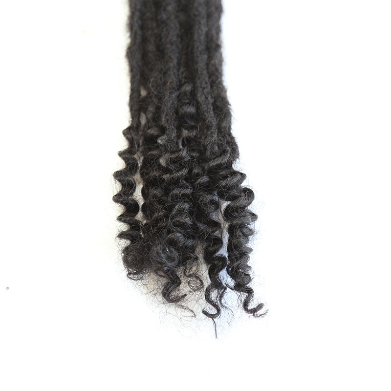 Caribbean Locs Crochet Locs Human Hair Curls -  Canada