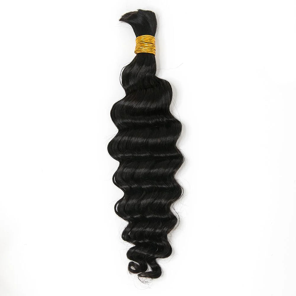 Loose Deep Wave Bulk Human Hair For Braiding