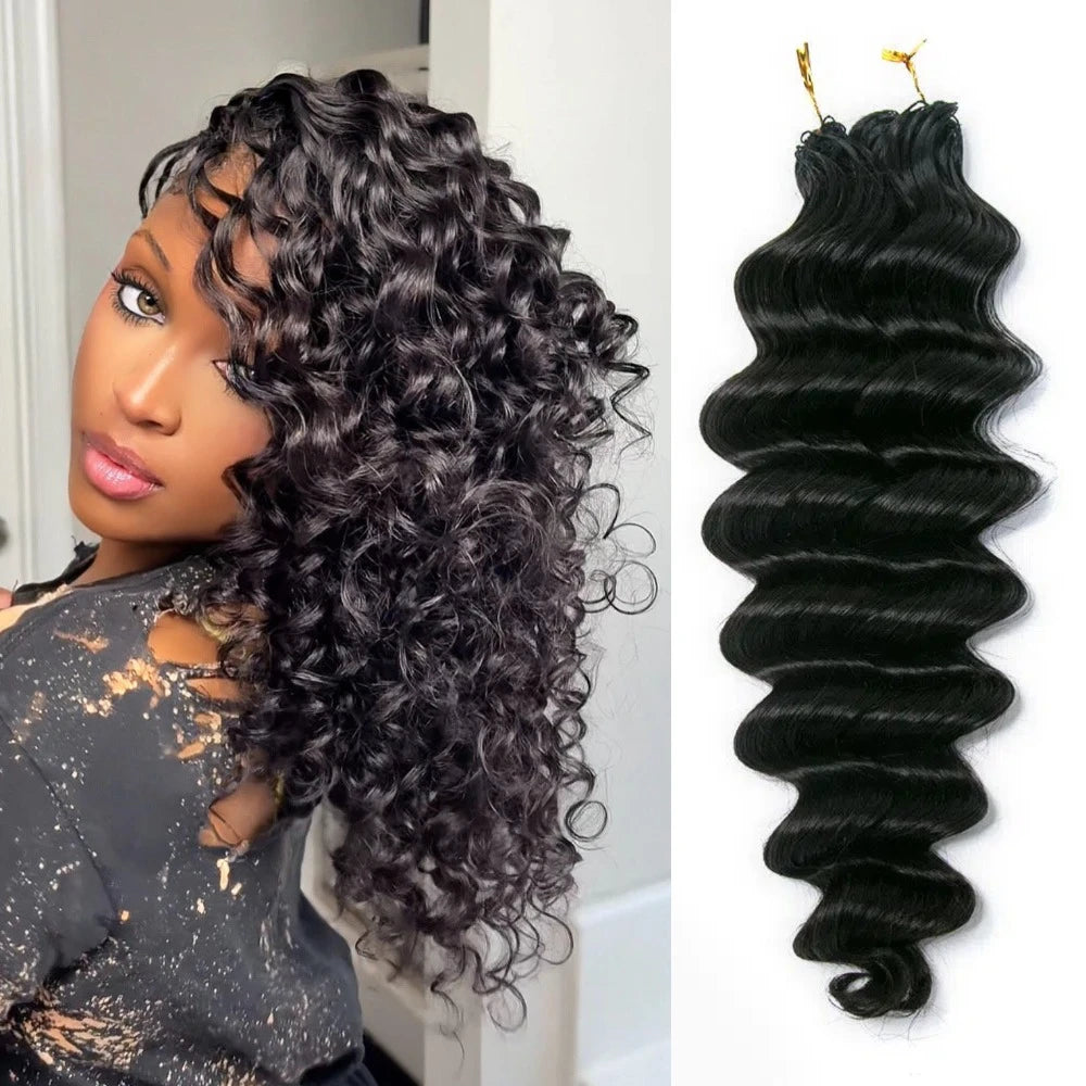 EAYON Loose Deep Wave Lightweight Miracle Knots Crochet Human Hair Eayonhair