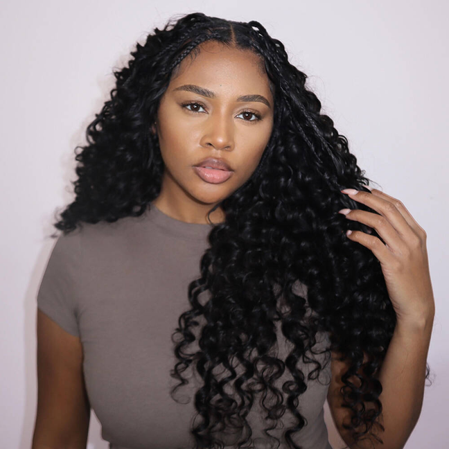 Quality loose deep wave for Miracle Knots Braids