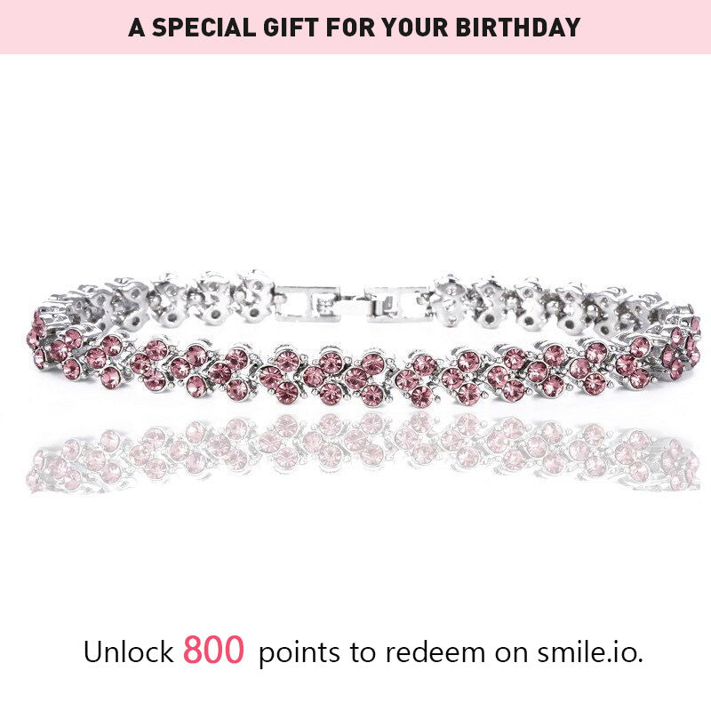 Roman trendy crystal bracelet