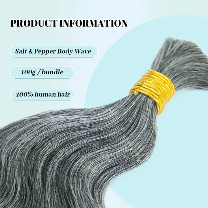 SaltPepper_Bulk_Human_Hair_For_Braiding_Body_Wave
