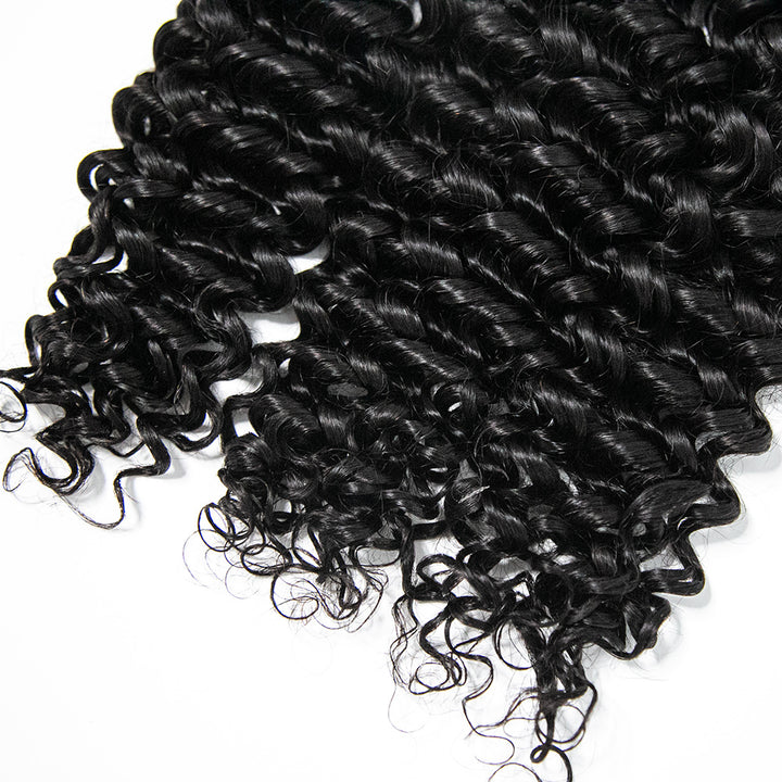 Spanish curly human crochet hair for protective styles