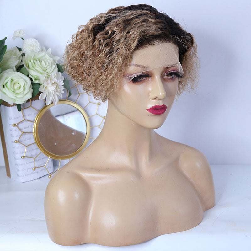 T1B-27 Pixie XX02 13x4 t part lace wigs