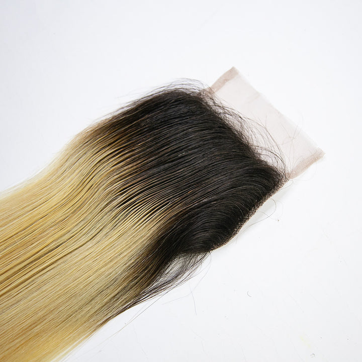 T1B/613 4" x 4" lace hair closure​