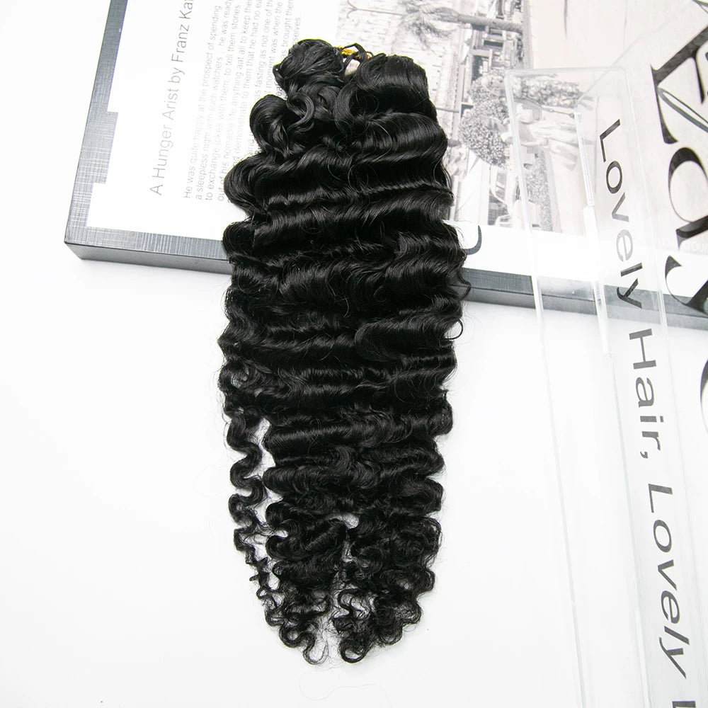 EAYON Lightweight Water Deep Wave Crochet Human Hair