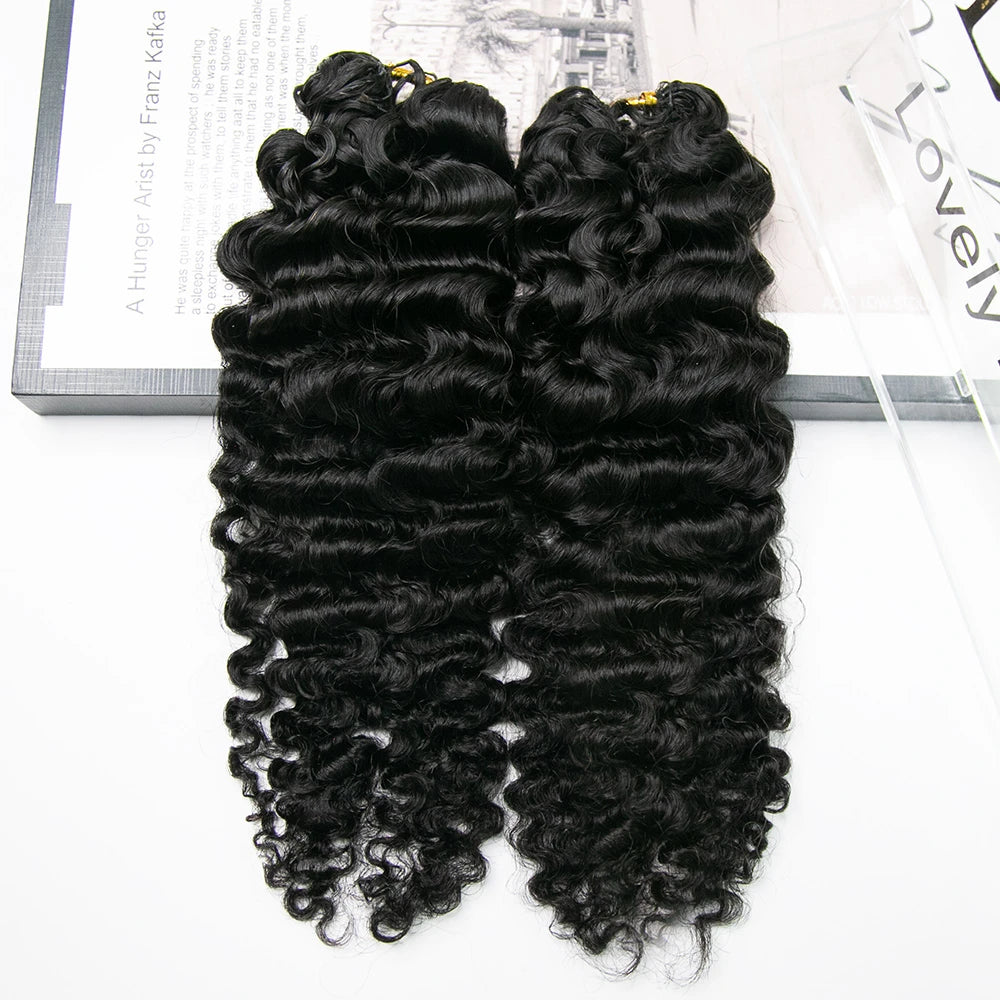 EAYON Lightweight Water Deep Wave Crochet Human Hair
