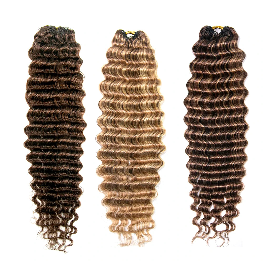 Wholesale-50_Strands_Colored_Deep_Wave_Lightweight_Crochet_Human_Hair