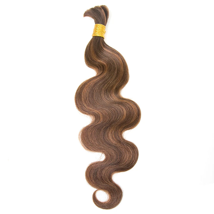 blended 4/30 human hair for braiding
