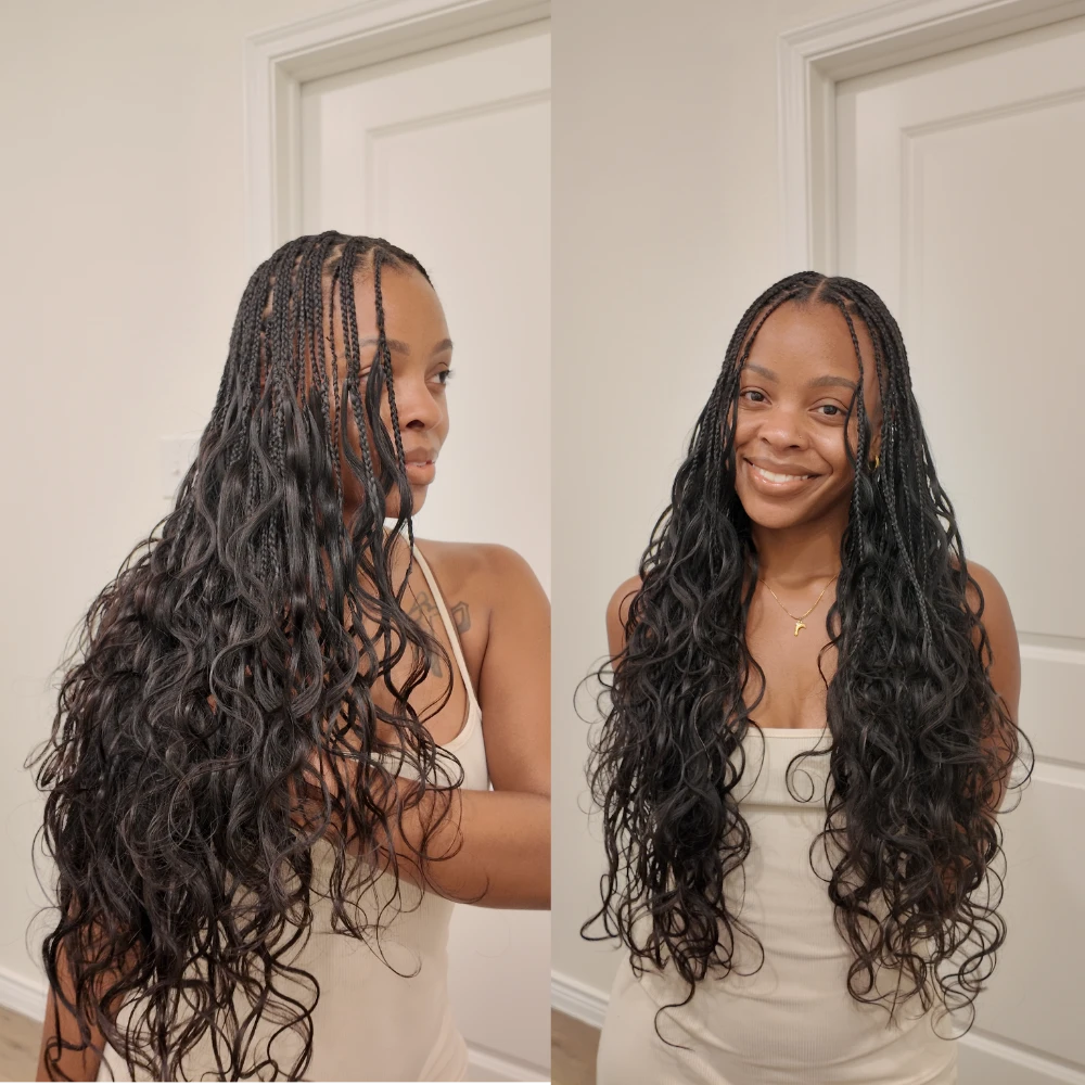 EAYON Lightweight Body Wave Miracle Knots Crochet Human Hair