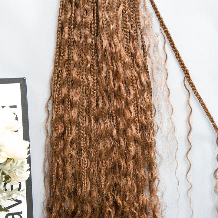 boho box braids hairstyles