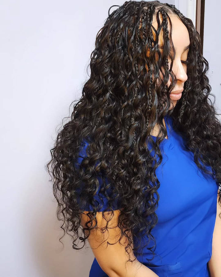 Bulk Human Hair For Braiding Loose Wave