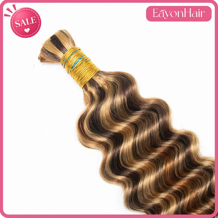 brown_honey_blonde_deep_wave_bulk_braiding_hair