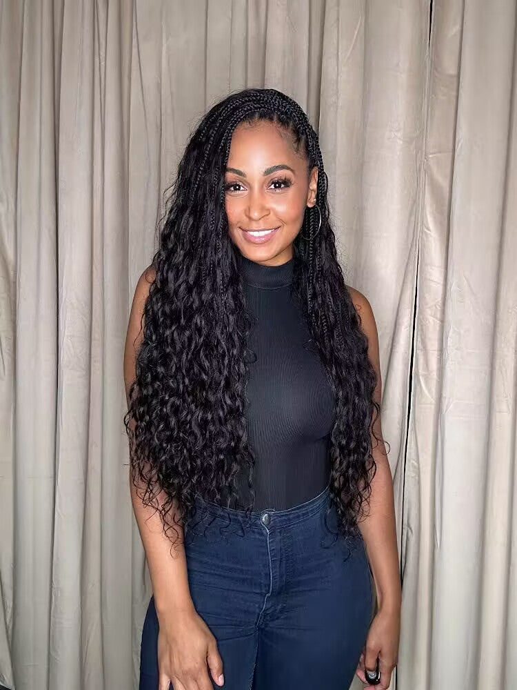 crochet boho braids 24 inches