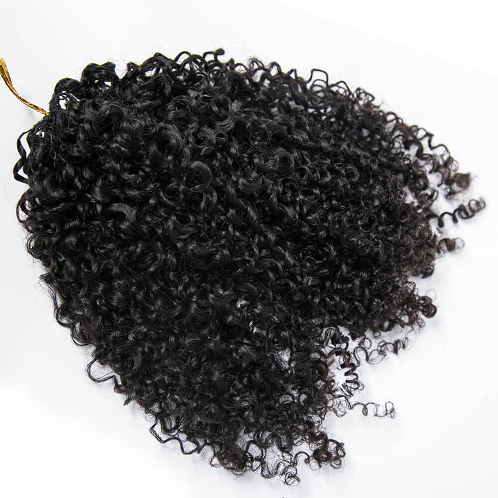 EAYON Lightweight Tight Curly/ Multi-Textured Kinky Curly Crochet Human Hair