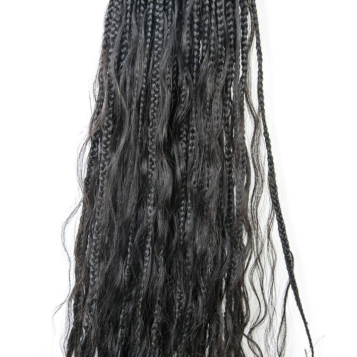 crochet human hair curls