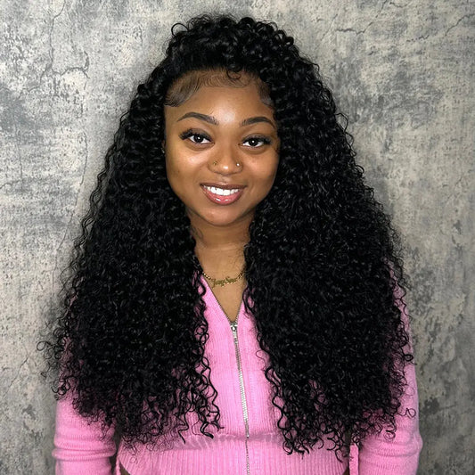 Cambodia Virgin Hair Weft Bundles Water Burmese Curly Human Hair Weaving Eayonhair