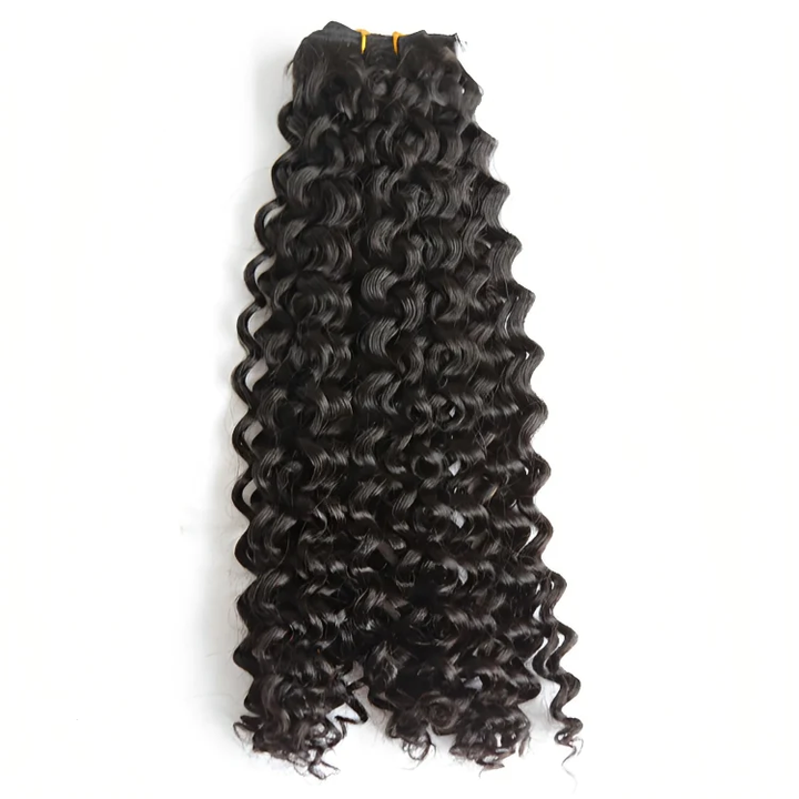 curly human hair extension