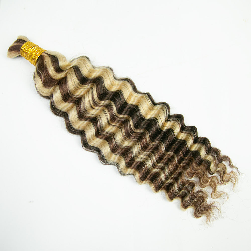 deep wave bulk hair extensions for protective styles