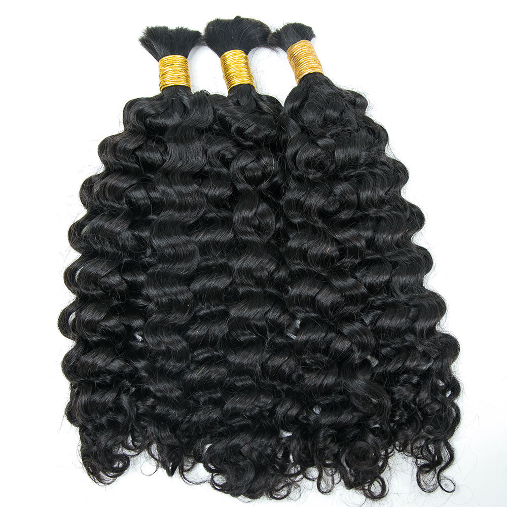 double drawn human hair bundles