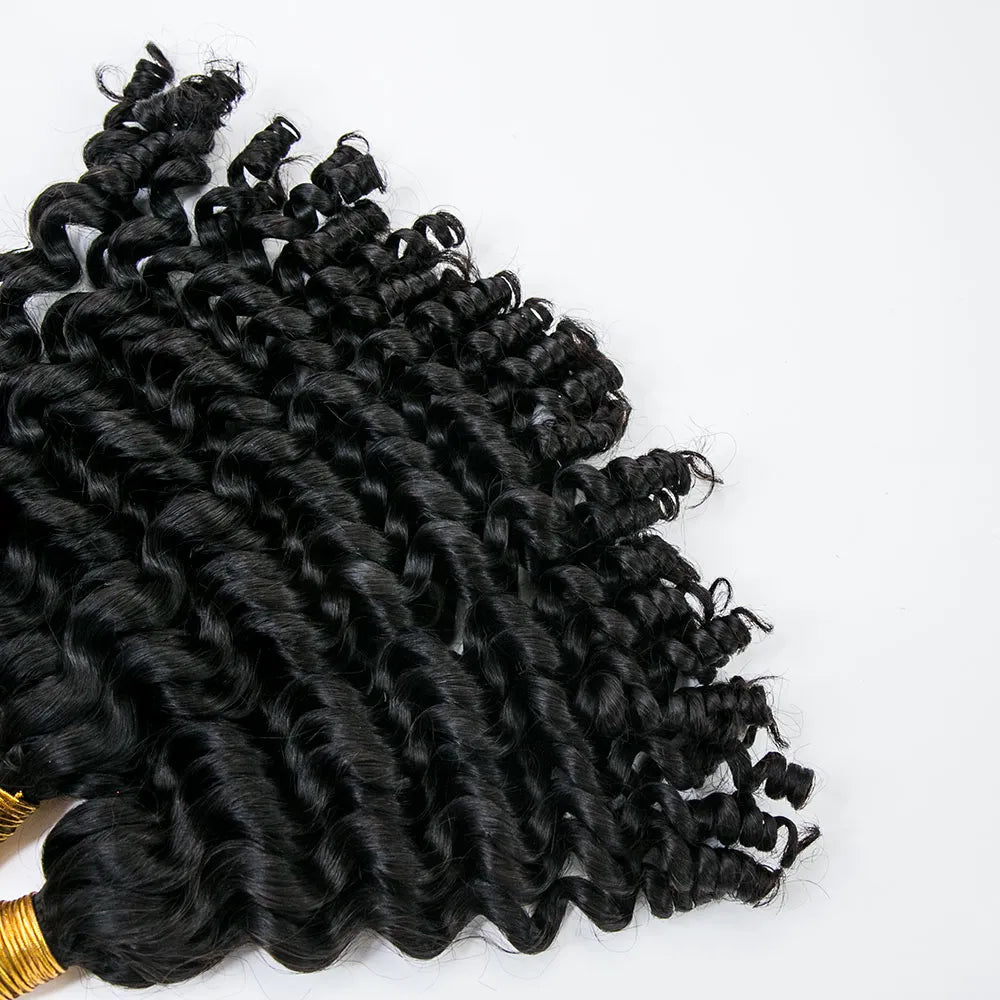 Bulk Human Hair For Braiding Loose Curly