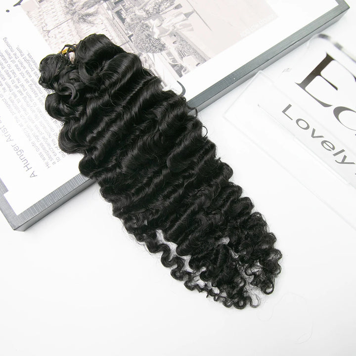 EAYON Lightweight Water Deep Wave Crochet Human Hair