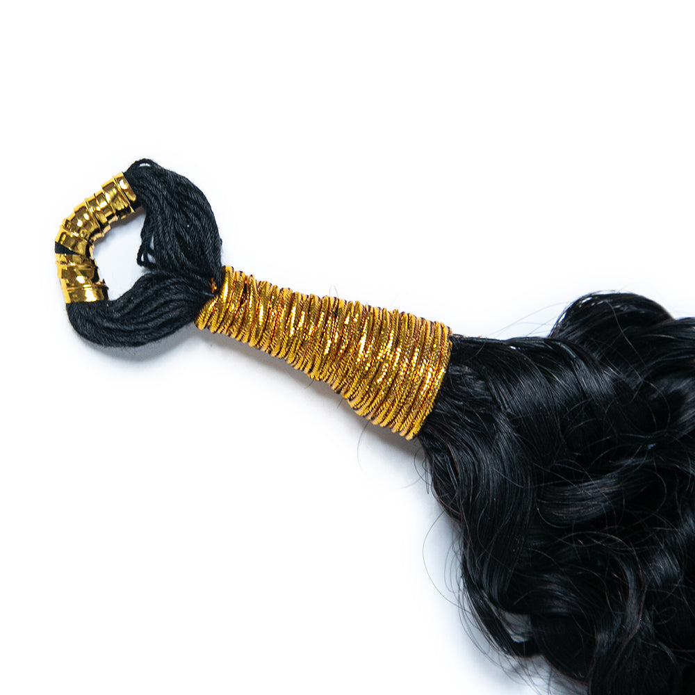 eayon spanish curly human crochet hair pre looped