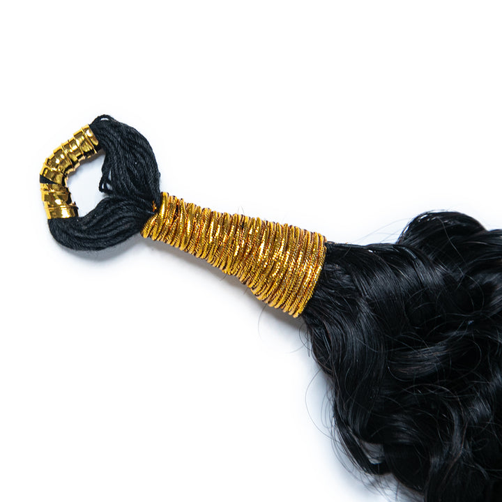 eayon spanish curly human crochet hair pre looped