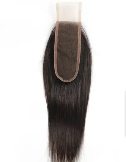 Silk Straight closure showing straight lengths