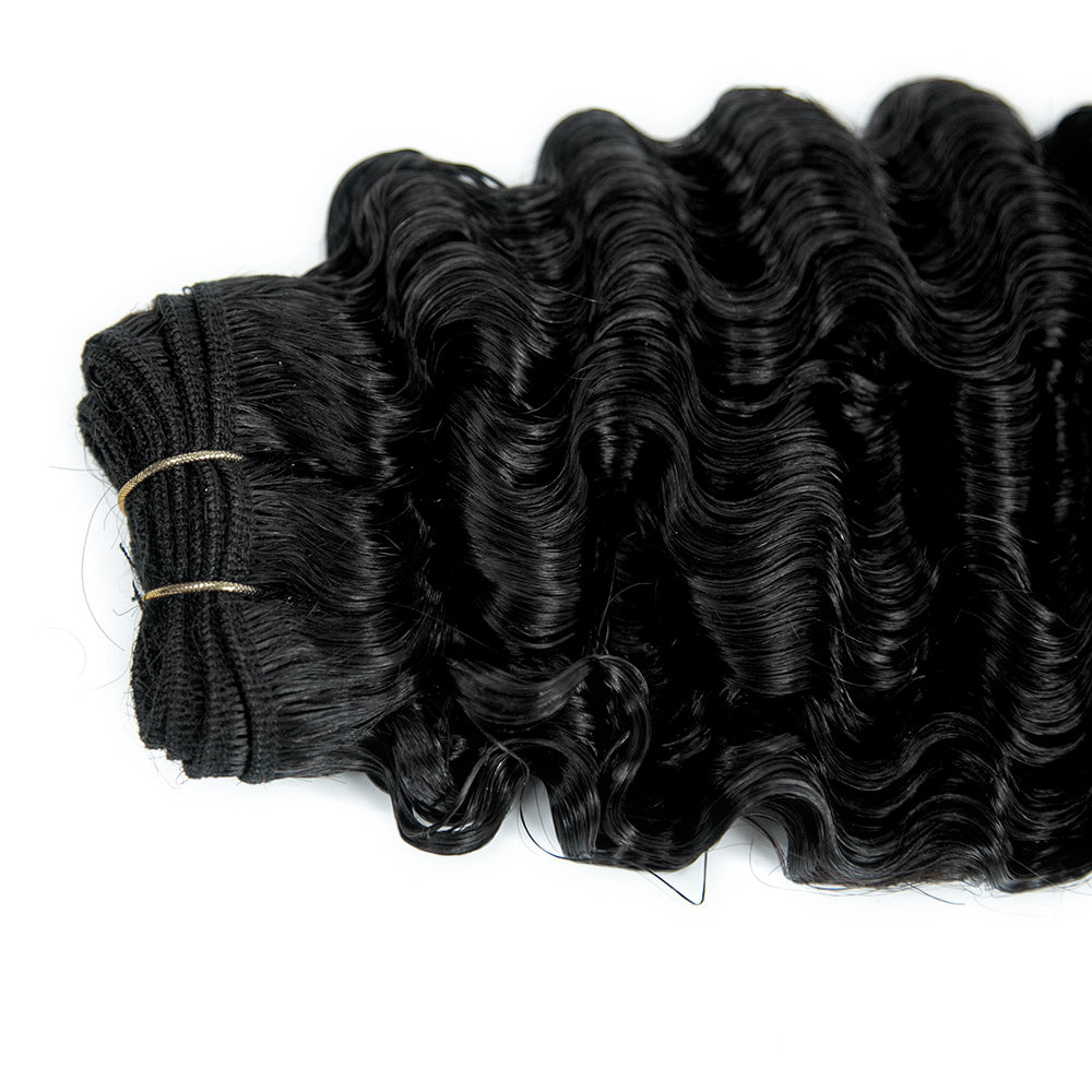 Weft Bundles Water Deep Wave Human Hair