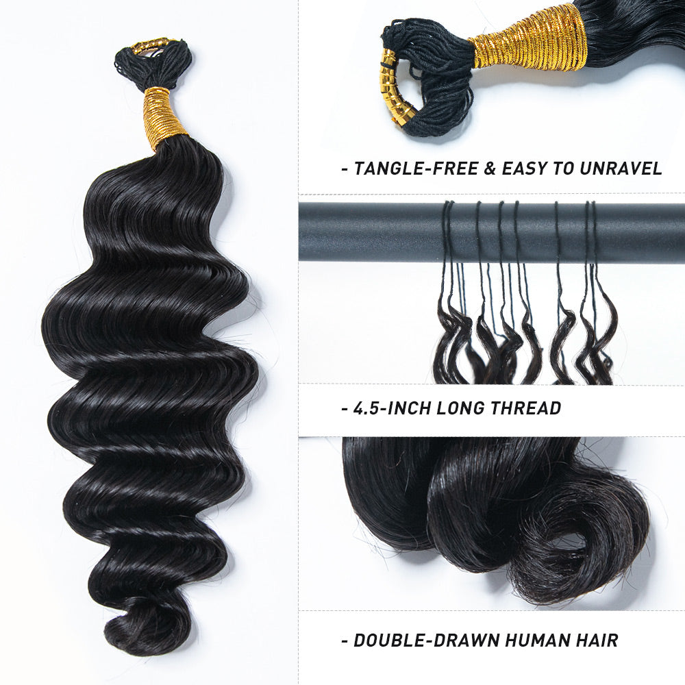 eayonhair_best human crochet hair for braids