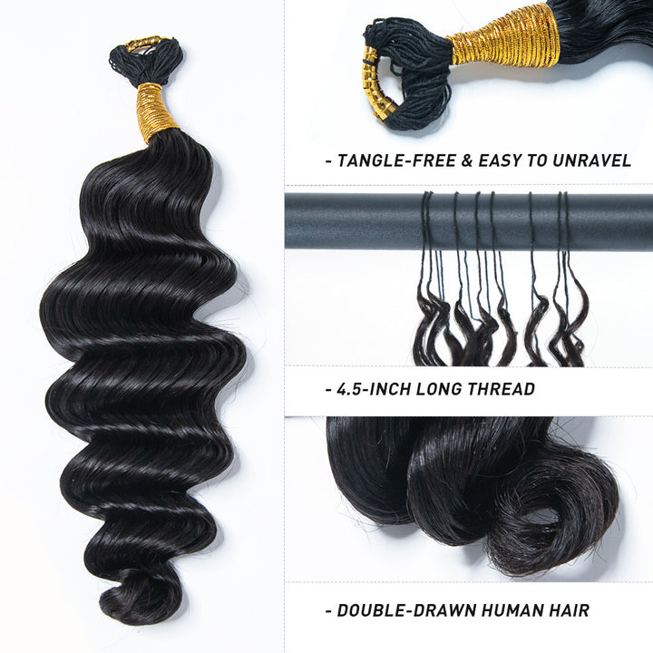 eayonhair_best human crochet hair for braids