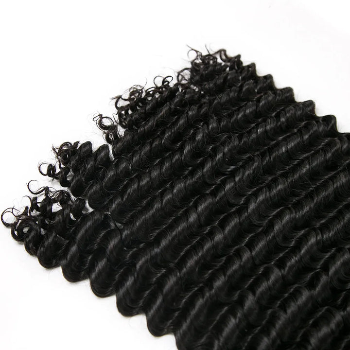 Double Drawn Bulk Human Braiding Hair Spanish Curly