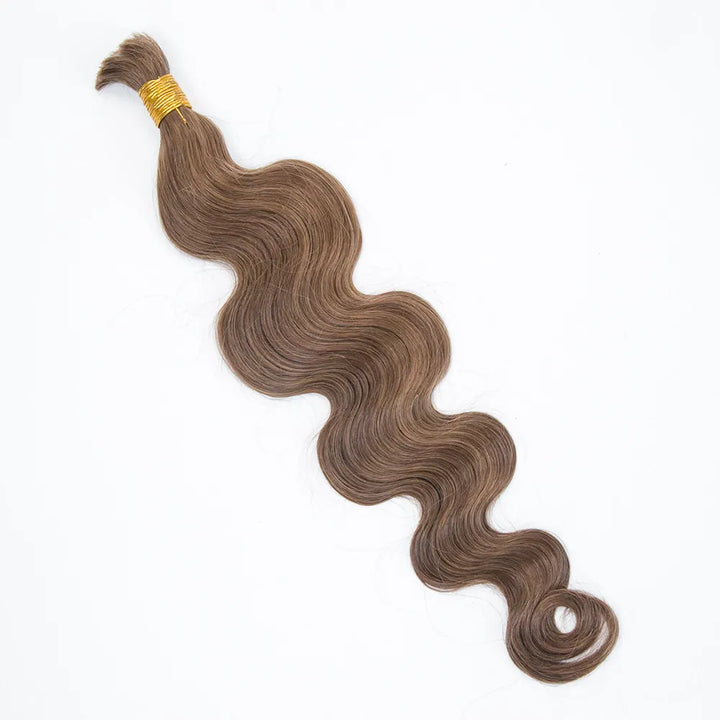 Bulk Human Hair For Braiding #8 Body Wave