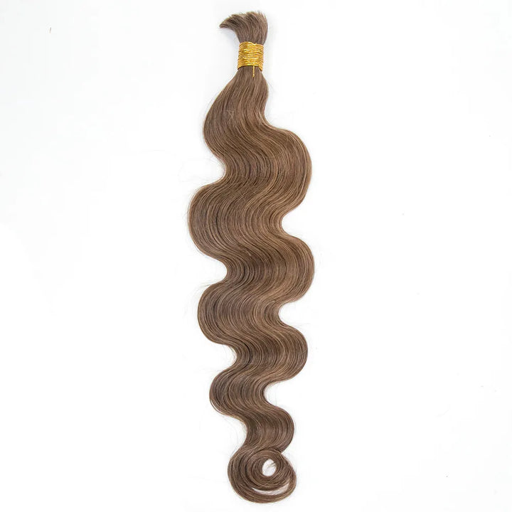 Bulk Human Hair For Braiding #8 Body Wave