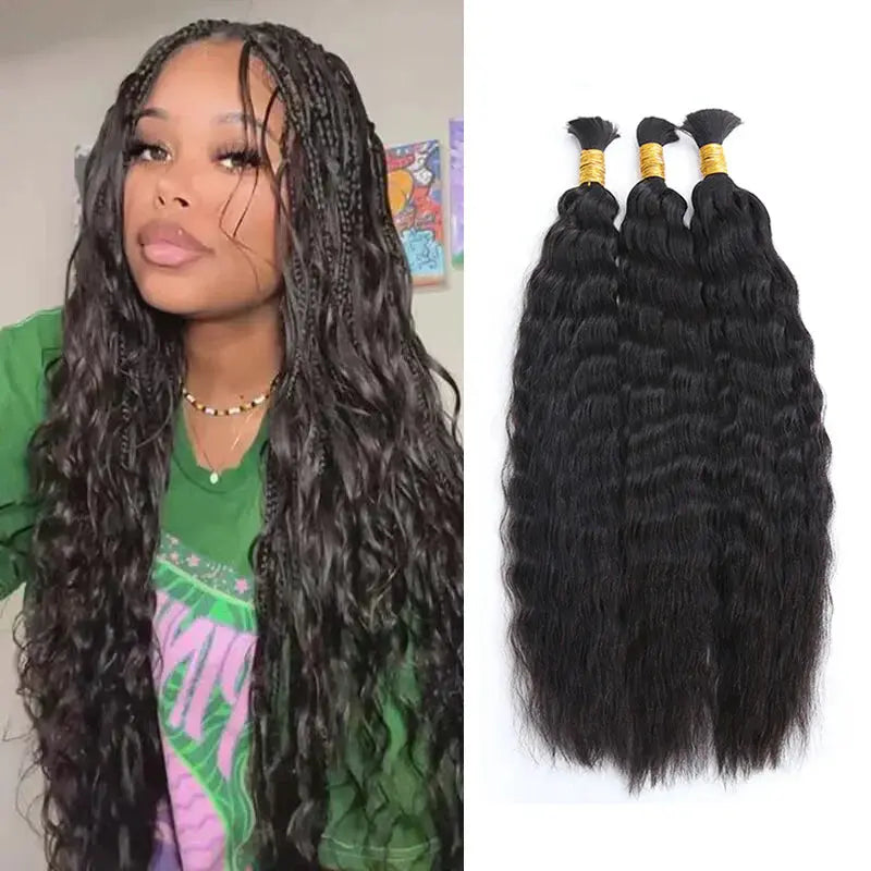Wet and Wavy Super Bulk Human Hair for Braiding 158 reviews Regular price $136.00 Sale price $70.00