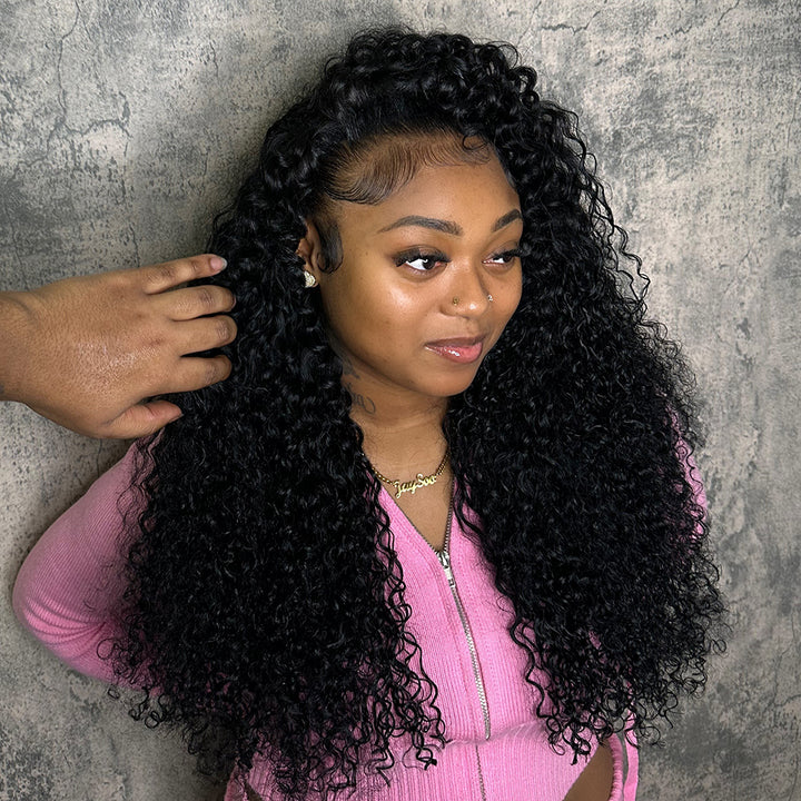 Weft Bundles Water Curly Human Hair